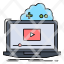 cloud-game-online-streaming-video-icon