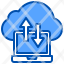 cloud-laptop-tranfer-icon