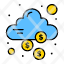 cloud-lock-secure-dollar-money-icon