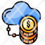 cloud-money-system-icon