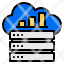 cloud-server-data-base-graph-icon