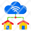 cloud-server-home-wifi-icon