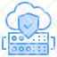 cloud-server-shield-protect-database-icon