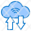 cloud-server-transfer-wifi-arrows-icon