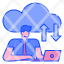 cloudnetwork-server-data-communication-icon