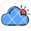 cloudy-cloud-sun-summer-weather-icon