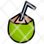 coconut-travel-leisure-drink-carnival-icon
