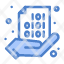 code-binary-share-hand-coding-icon