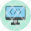 code-coding-css-custom-optimization-script-web-icon