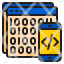 code-config-management-database-smartphone-icon