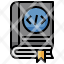 coding-book-development-programming-education-study-icon