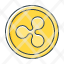 coin-cryptocurrency-ripple-xrp-icon