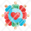 community-communications-people-social-connection-icon