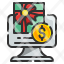 computer-monitor-giftbox-present-money-birthday-shopping-icon