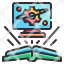 computer-science-elearning-online-education-icon