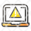 computerdesktop-laptop-monitor-exclamation-mark-triangle-icon