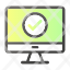 computermobile-monitor-screen-approved-ok-icon