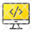 computermobile-monitor-screen-script-code-icon