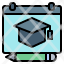 congratulation-hat-education-event-calendar-time-and-date-icon