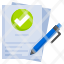 contract-insurance-foursquare-check-in-document-paper-icon