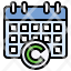 copyright-filloutline-calendar-schedule-time-date-icon
