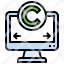 copyright-filloutline-computer-security-arrow-icon