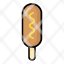 corndog-food-fries-meal-dish-junk-food-sausage-icon