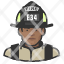 coronavirus-male-black-firefighter-icon