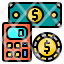cost-money-supply-account-design-icon