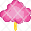 cottoncandy-sweet-pink-food-sugar-dessert-icon