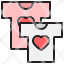 couple-t-shirts-heart-love-romantic-valentine-icon-icon