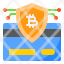 credit-card-protect-bitcoin-cryptocurrency-digital-currency-icon