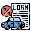 creditandloan-carloan-finance-vehicle-credit-business-icon