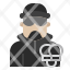 criminalthief-avatar-handcuffs-robber-jailbird-convict-detainee-prisoner-icon