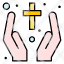 cross-sign-care-hands-christian-easter-icon