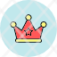 crown-royalty-authority-monarchy-headgear-emblem-symbol-coronation-regalia-sovereign-ruler-icon-icon