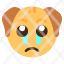 cry-dog-animal-wildlife-emoji-face-icon