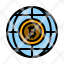 crypto-bitcoin-world-cryptocurrency-network-icon