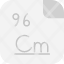 curium-periodic-table-chemistry-atom-atomic-chromium-element-icon