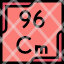 curium-periodic-table-chemistry-metal-education-science-element-icon