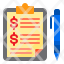 currency-file-money-financial-clipboard-icon