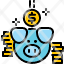 currency-filled-outline-expand-piggy-icon