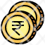 currency-filloutline-rupee-coin-money-economy-exchange-icon
