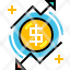 currency-finance-financial-fluctuation-isometric-loss-icon