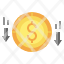 currency-flaticon-decrease-loss-money-dollar-icon