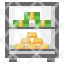 currency-flaticon-safe-box-gold-bar-ingot-money-security-icon