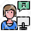 customer-service-woman-support-help-icon