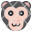 cute-monkey-animal-wildlife-pet-face-icon