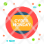 cyber-holding-monday-sign-icon