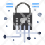 cyber-lock-network-security-icon